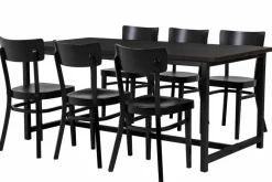 ACAZIA KOT-61 IRON RUOKAPÖYTÄ 200 x 100 CM + 6 CAFE PLUS TUOLIA