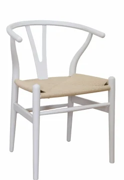 ARMI PYÖREÄ PÖYTÄ 110 CM + 4 WENDY TUOLIA VALKEANA