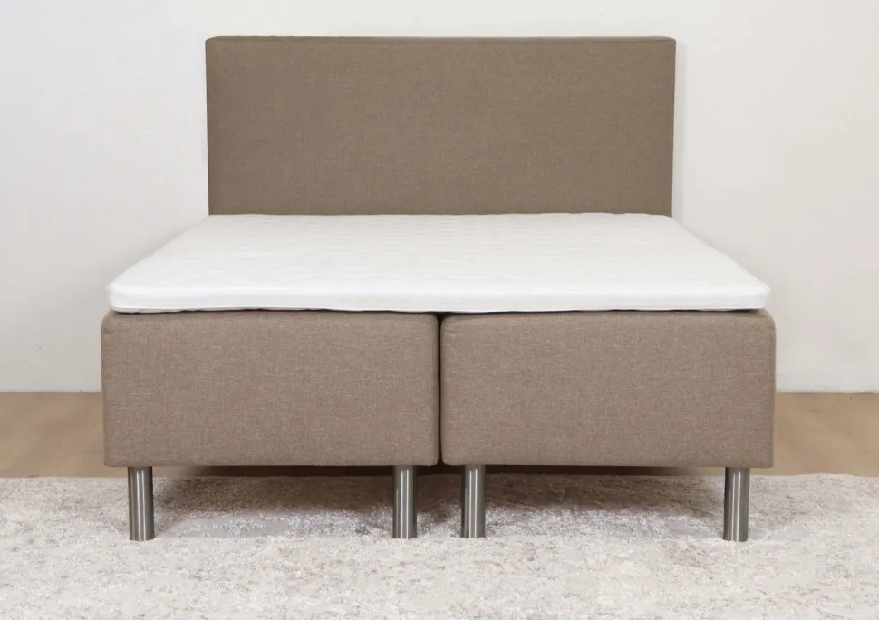ATLAS PLUS RUNKOPATJASETTI 7 CM LUX PETAUSPATJALLA, 160-180 CM, VÄRI INARI BEIGE