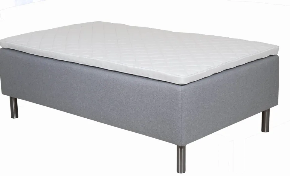 ATLAS-PLUS 80X200 CM RUNKOPATJASETTI 7CM LUX PETAUSPATJALLA, VÄRI FAME VAALEAHARMAA