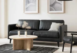 Basel 3,5 istuttava nahkasohva