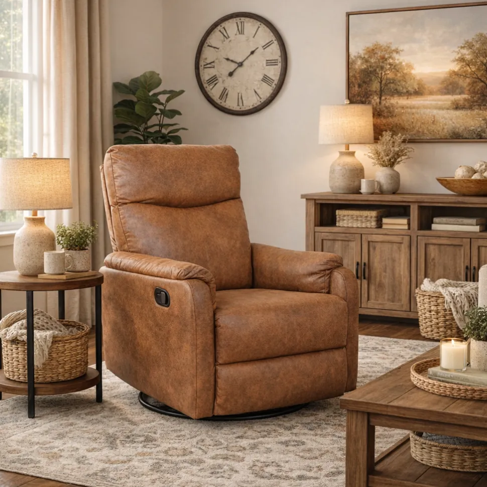BELFAST RECLINER TUOLI PRESTON ANTIIKKIKANGAS