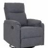 Belfast recliner tuoli, tummanharmaa Hygge kangas