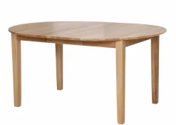 BERGEN PYÖREÄ JATKETTAVA TAMMIPÖYTÄ 115 CM + 4 BUNNY TUOLIA