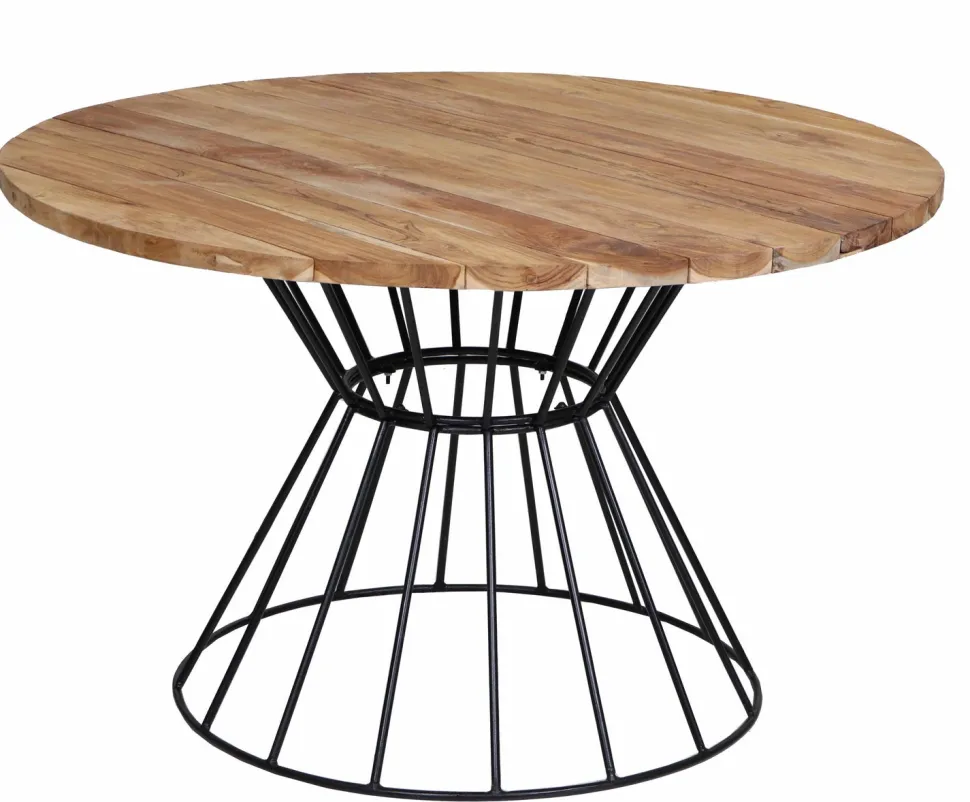 BOTNIA PYÖREÄ TEAK RUOKAPÖYTÄ 120 CM