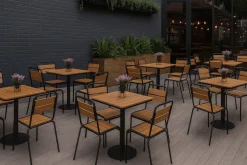 Cafe terassituoli ilman nojia