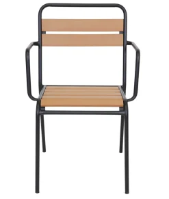 Cafe terassituoli käsinojilla