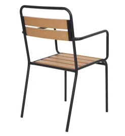 Cafe terassituoli käsinojilla