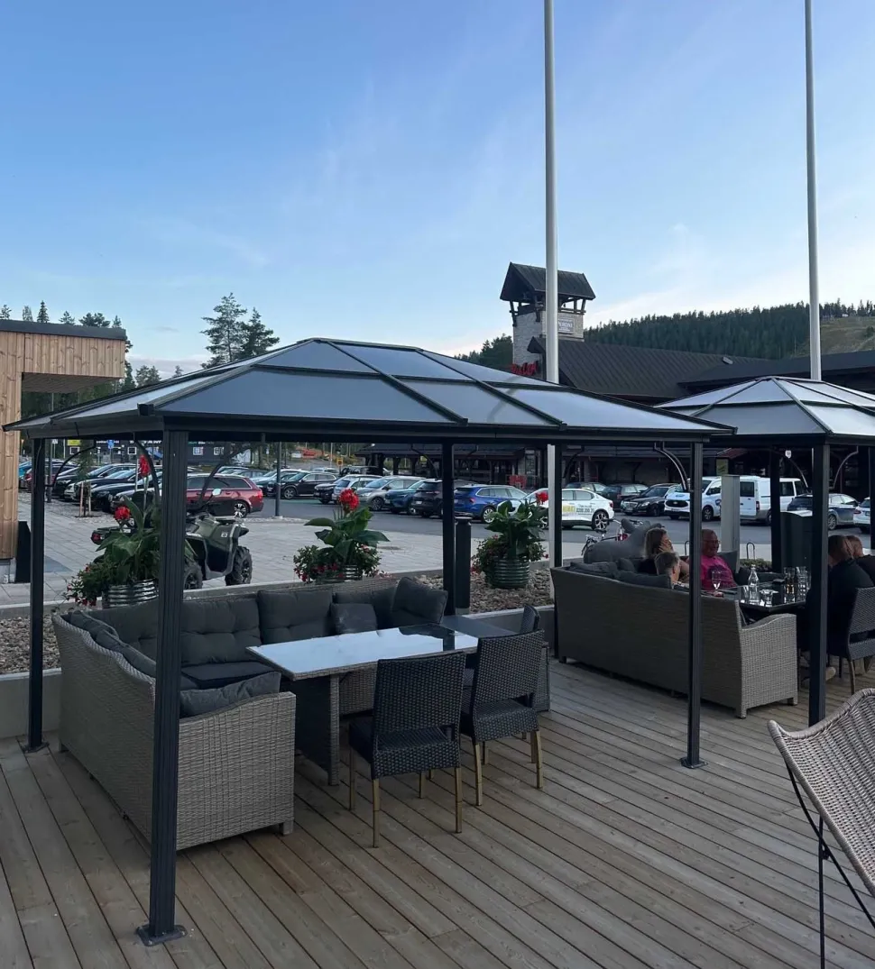CAMERON KOVAKATTOINEN PAVILJONKI 3x3,6 M