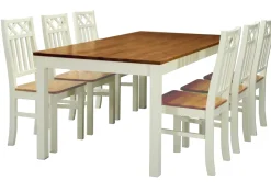 CLASSICO RUOKAPÖYTÄ 170x90 CM + 6 TUOLIA