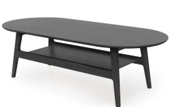 Curved tammi sohvapöytä
