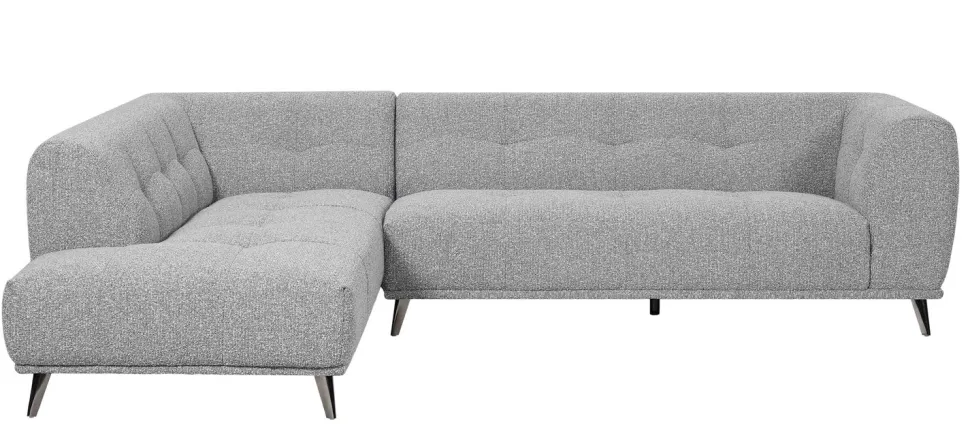 Dacapo divaanikulmasohva kangasverhoiltuna
