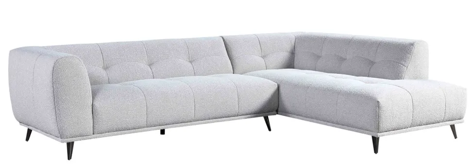 Dacapo divaanikulmasohva kangasverhoiltuna