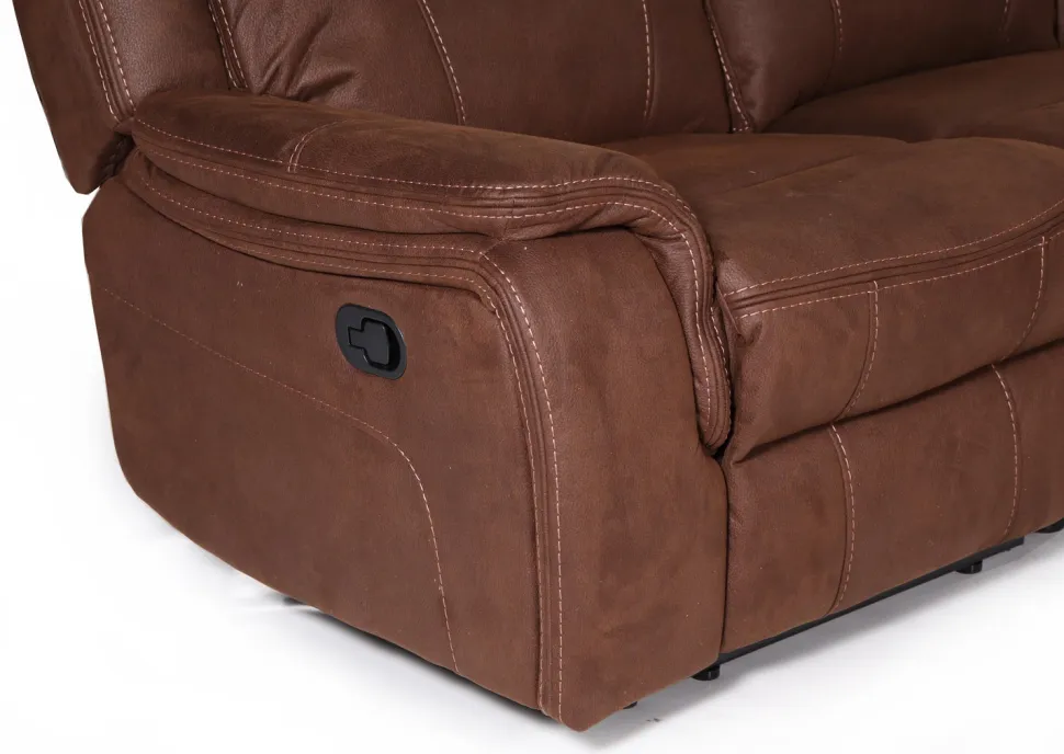 DALLAS RECLINER KULMASOHVA KANGASVERHOILTUNA