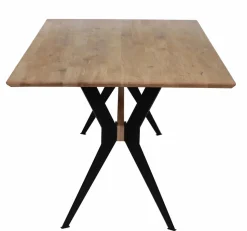 Delta tammi ruokapöytä 200 cm + 6 Armi pinnatuolia