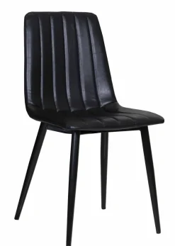 Delta tammi ruokapöytä 200 cm + 6 Style tuolia pu-nahkaverhoiltuna