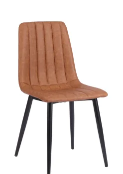 Delta tammi ruokapöytä 200 cm + 6 Style tuolia pu-nahkaverhoiltuna