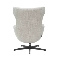 DORTMUND PYÖRIVÄ JA KEINUVA LEPOTUOLI BEIGEKANGAS