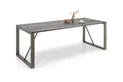 EDNA LANKKUPÖYTÄ + 2 LANKKUPENKKIÄ PUUJALOILLA