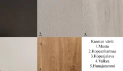 ERGOMASTER SÄHKÖPÖYTÄ KANNELLA, HARMAA JALKA
