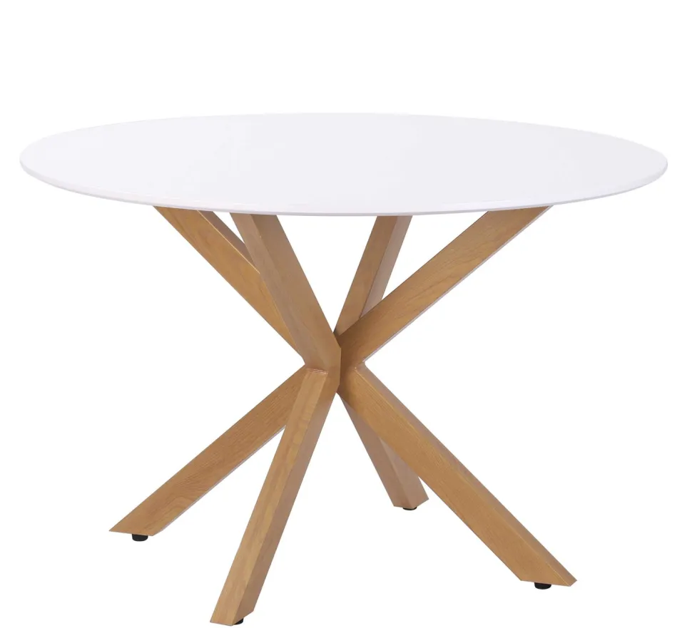 FELIX PYÖREÄ PÖYTÄ 110 CM + 4 AUSTIN TAMMI TUOLIA