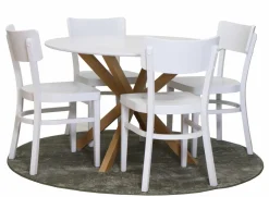 FELIX PYÖREÄ PÖYTÄ 110 CM + 4 CAFE PLUS TUOLIA