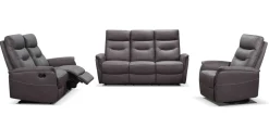 FLORIDA 3+2+1 RECLINER KALUSTO ANTIIKKIKANKAALLA
