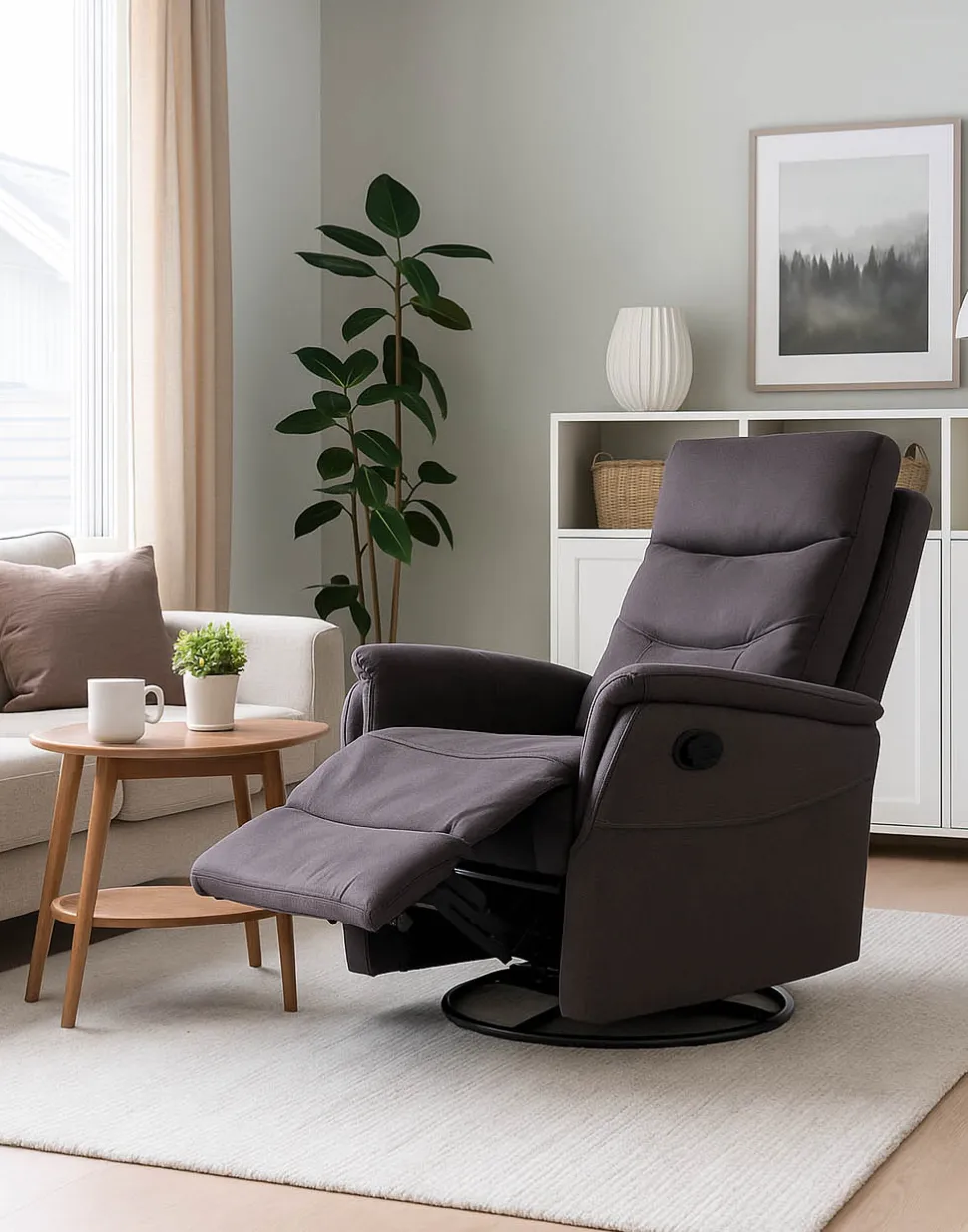 FLORIDA RECLINER TUOLI ANTIIKKIKANKAALLA