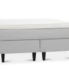 FUSION 5-VYÖHYKE JENKKISÄNKY SETTI 8 CM PETAUSPATJALLA, KOKO 160X200 CM, MUSTAT JALAT