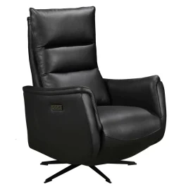 GENESIS NAHKAINEN RECLINER TUOLI SÄHKÖSÄÄDÖILLÄ, ERI VÄREJÄ