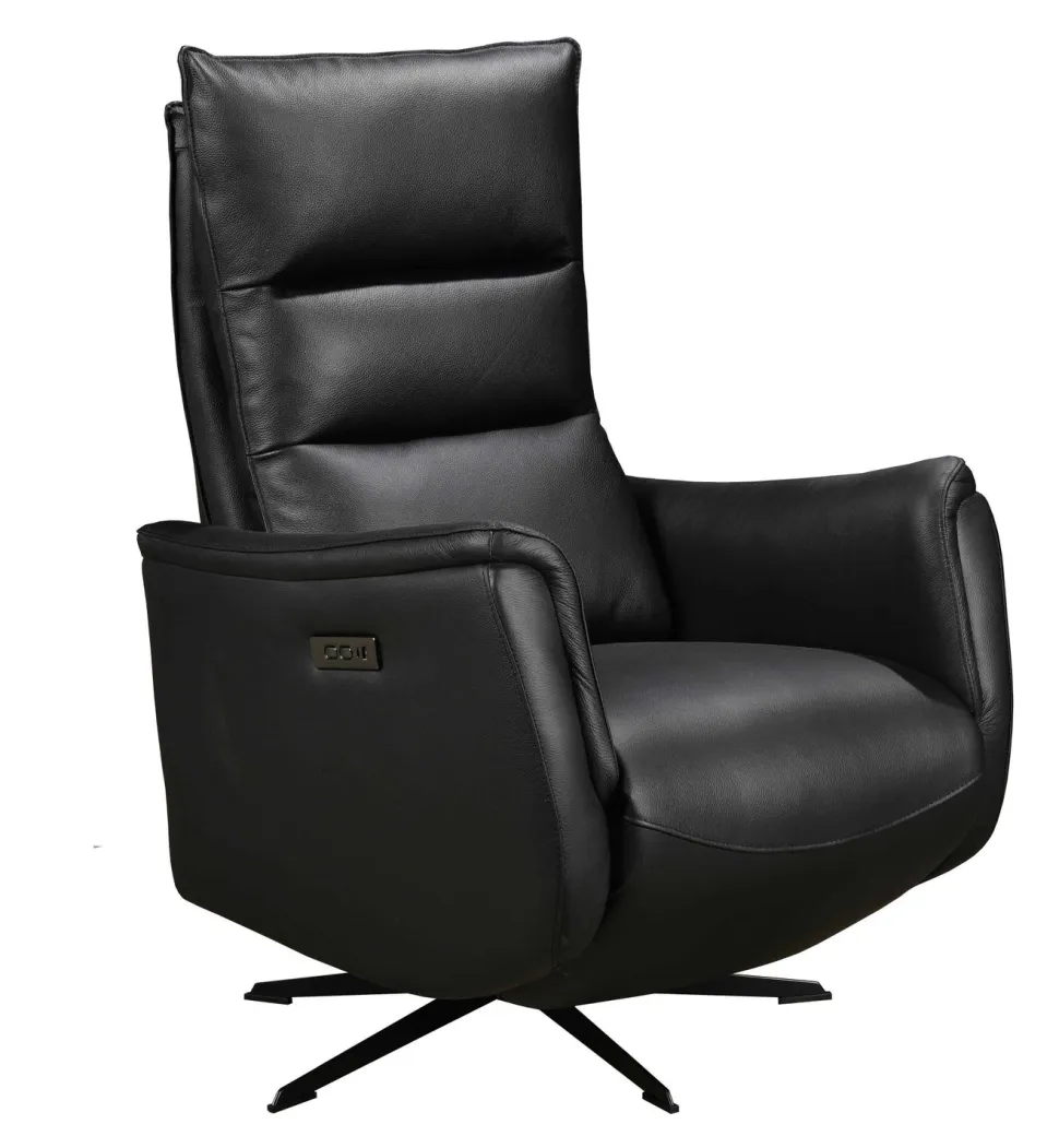 GENESIS NAHKAINEN RECLINER TUOLI SÄHKÖSÄÄDÖILLÄ, ERI VÄREJÄ