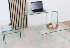GLASS LASI SARJAPÖYTÄ