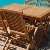 GOLDEN-TEAK PÖYTÄ 120x70 CM