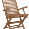 GOLDEN-TEAK TAITTOTUOLI KÄSINOJILLA