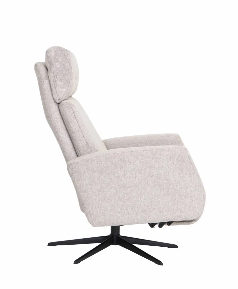 HJORT KNUDSEN 8077 RECLINER TUOLI KANGASVERHOILULLA
