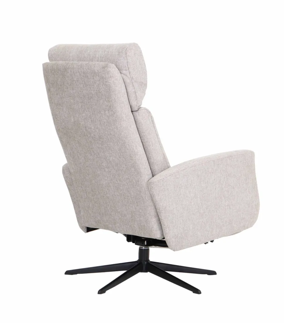 HJORT KNUDSEN 8077 RECLINER TUOLI KANGASVERHOILULLA
