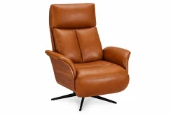 HJORT KNUDSEN 8292 RECLINER TUOLI NAHKAVERHOILTUNA