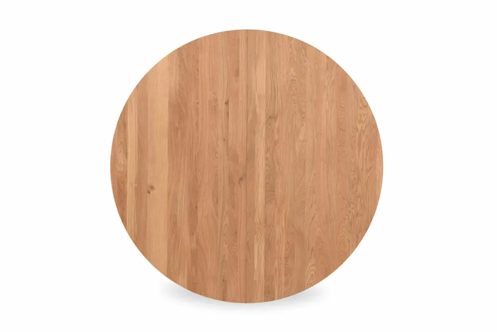 HOLGER Ø120 CM +50 CM JATKETTAVA PYÖREÄ PÖYTÄ, TAMMEA