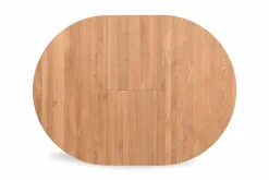 HOLGER Ø120 CM +50 CM JATKETTAVA PYÖREÄ PÖYTÄ, TAMMEA
