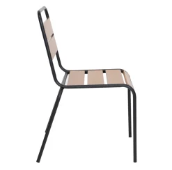 KASPER PYÖREÄ TERASSIPÖYTÄ + 2 CAFE TERASSITUOLIA