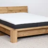 Laguna 160x200cm tammisänky Twin runkopatjoilla ja Lux petauspatjalla