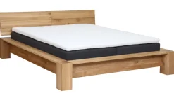 Laguna 160x200cm tammisänky Twin runkopatjoilla ja Lux petauspatjalla