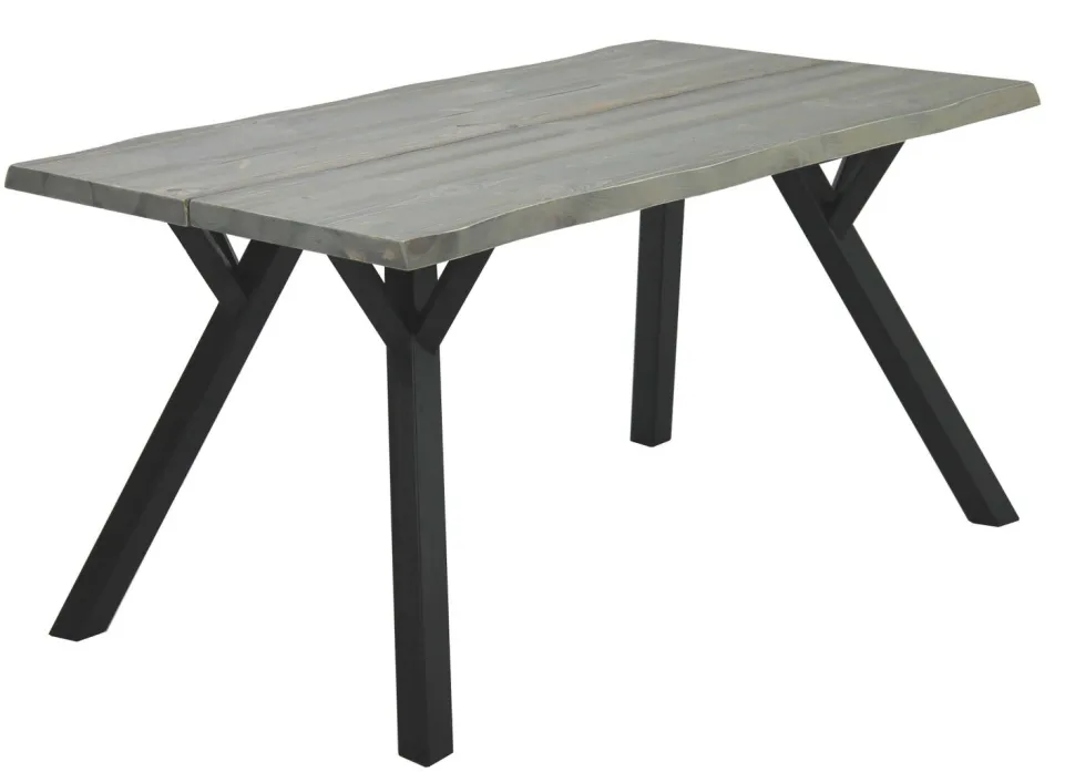 LANA 150 CM LANKKUPÖYTÄ PUUJALOILLA + 4 CAFE PLUS TUOLIA
