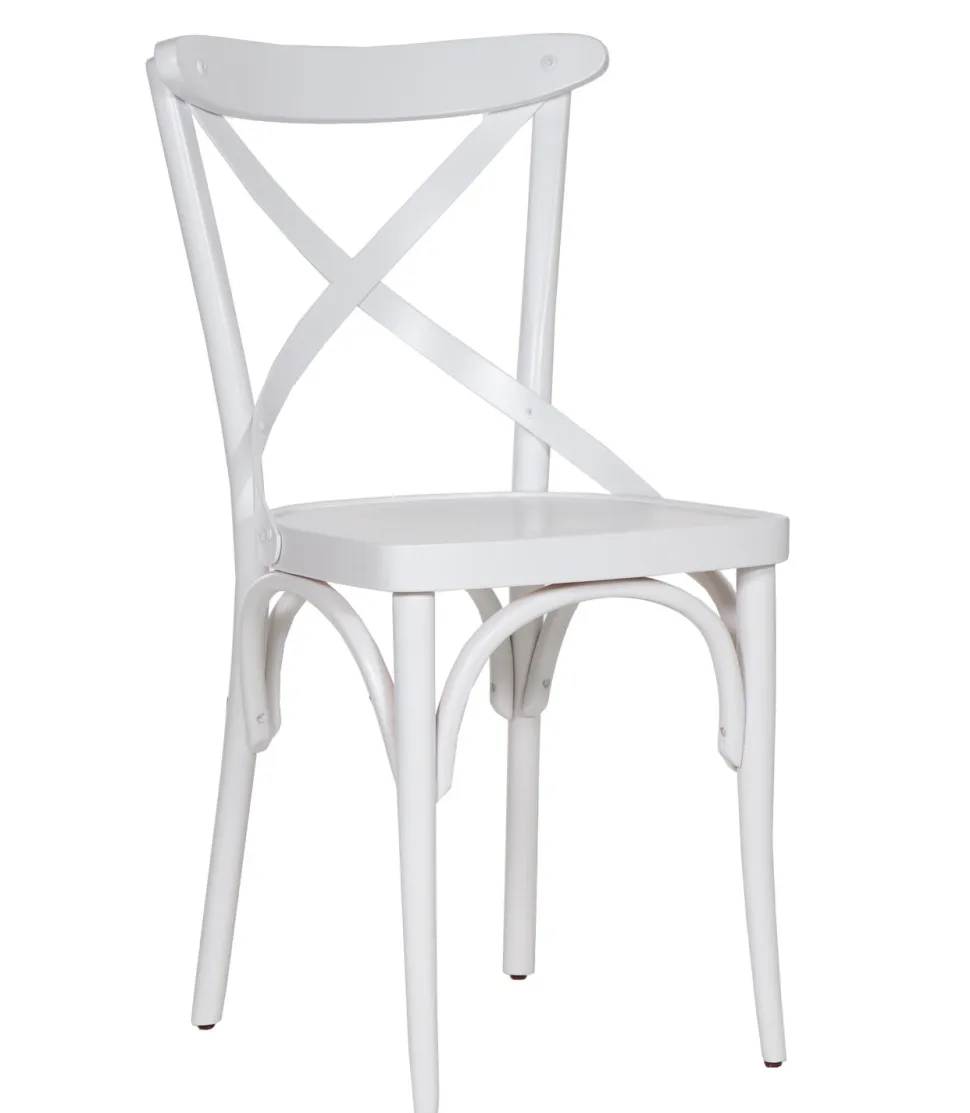 LANA 150 CM LANKKUPÖYTÄ PUUJALOILLA + 4 CROSSA LIGHT TUOLIA