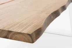 LANA LANKKURUOKAPÖYTÄ 150x89 METALLIJALALLA