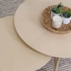 Loft pyöreä saarni sohvapöytä 80 cm