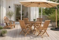 MEXICO TEAK AURINKOTUOLI
