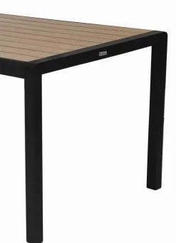 MILANO ARTWOOD PÖYTÄ 90 X 90 CM + 4 BETTINA POLYROTTINKITUOLIA
