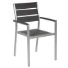 MILANO ARTWOOD TUOLI HARMAA/ALUMIINI