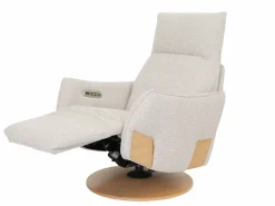 NEBRASKA RECLINER TUOLI SÄHKÖSÄÄDÖILLÄ BEIGE KANGAS